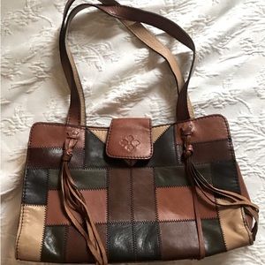 Patricia Nash Leather Patchwork handbag